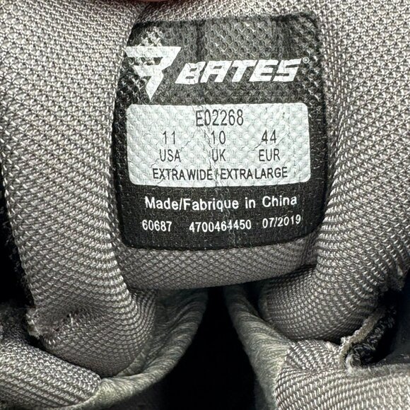 Bates GX-8 Insulated Side Zip Black Tactical Boots Mens Size 11 Extra Wide - Picture 6 of 10